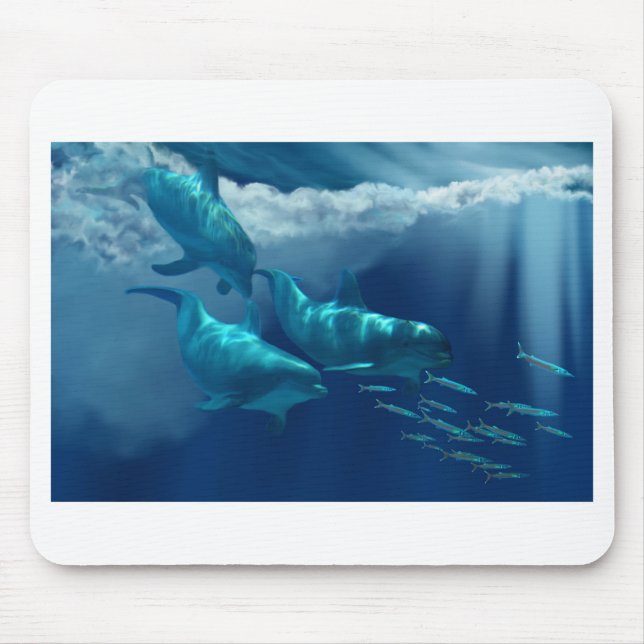 DOLPHIN WORLD  Mousepad (Front)