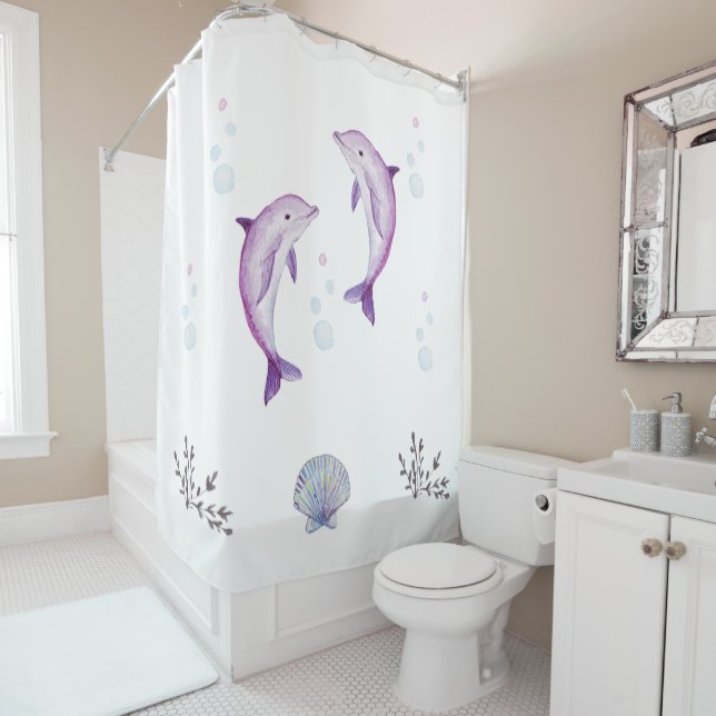 Dolphins and Sea Shell (In Situ)