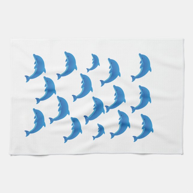 Dolphins bathroom towel set by diamonds2858 (Horizontal)
