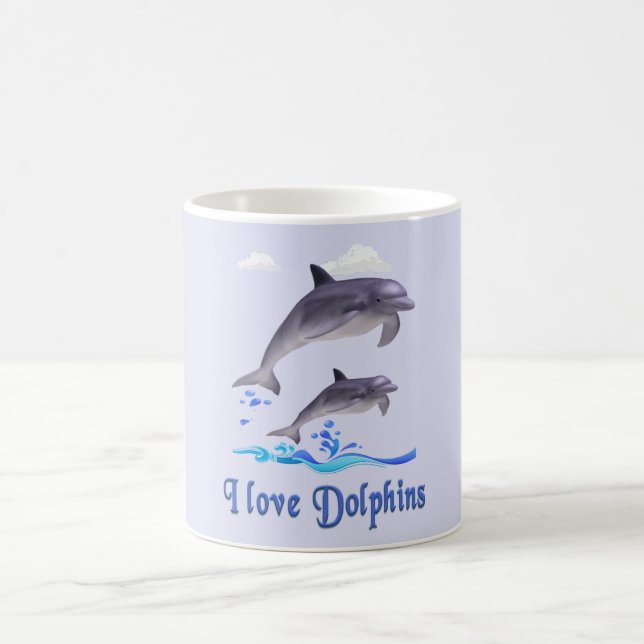 Dolphins Coffee Mug (Center)