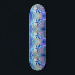 Dolphins Couple Skateboard Family<br><div class="desc">Dolphin Couple MIGNED Painting</div>
