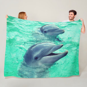 Dolphins Fleece Blanket