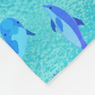 Dolphins Fleece Blanket