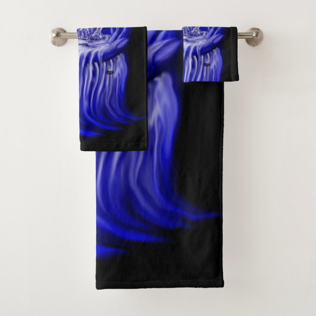 Dolphins , Hand of Times Bath Towel Set (Insitu)