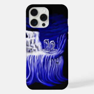 Dolphins , Hand of Times iPhone 15 Pro Max Case