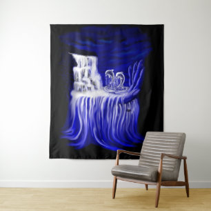 Dolphins , Hand of Times  Tapestry