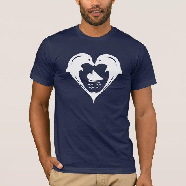 Dolphins Heart Shirt (Front)