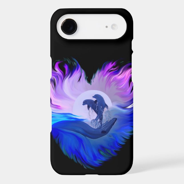 Dolphins in the Moonlight (Back)