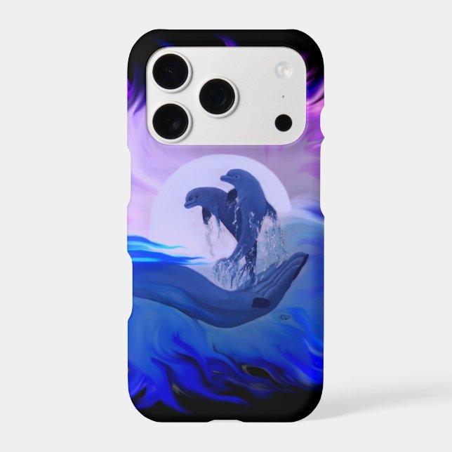 Dolphins in the Moonlight (Back)