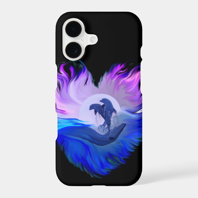 Dolphins in the Moonlight (Back)