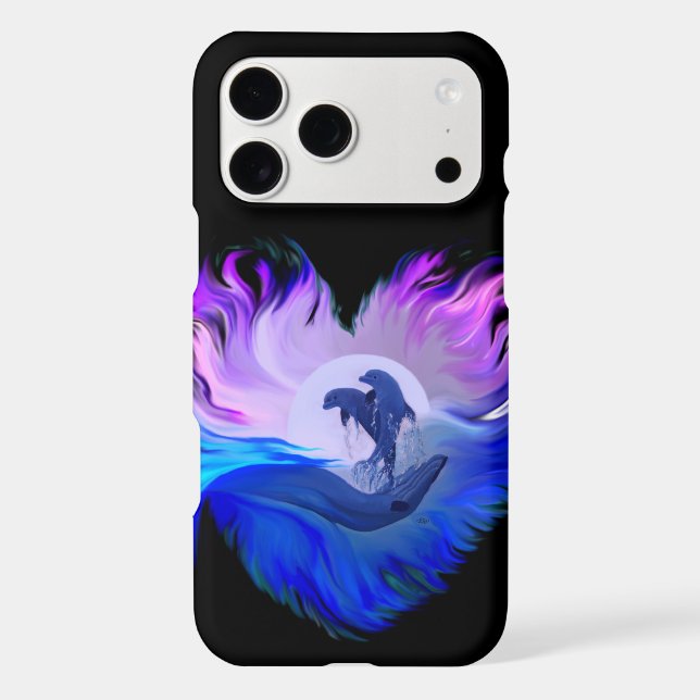 Dolphins in the Moonlight (Back)