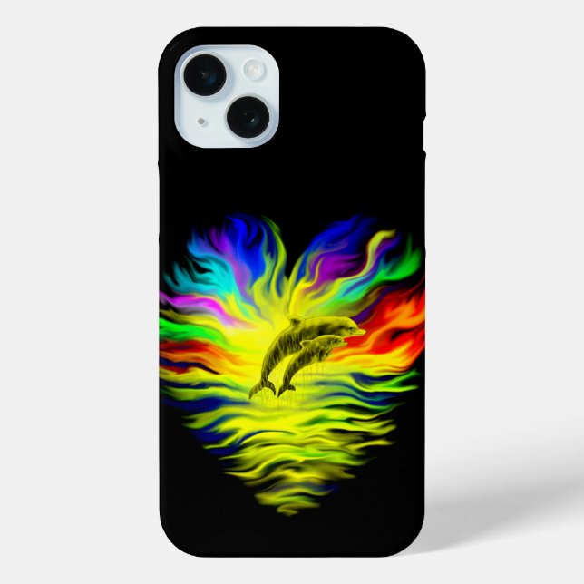 Dolphins in the Sunshine Case-Mate iPhone Case (Back)