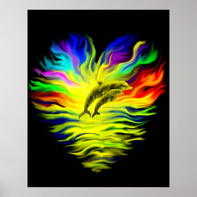 Dolphins in the Sunshine Poster (Front)