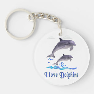 Dolphins Keychain