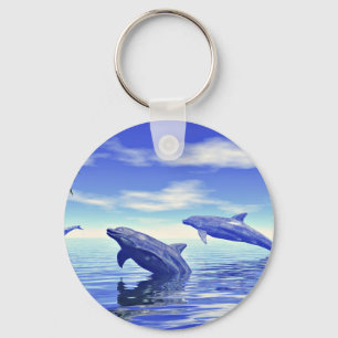 Dolphins Keychain