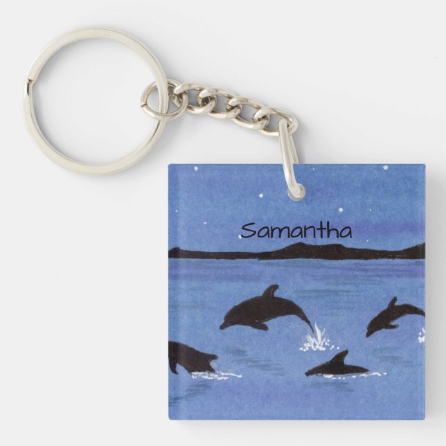 Dolphins Keychain (Front)