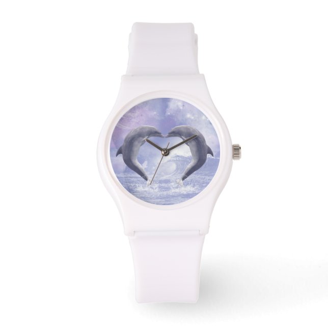 Dolphins Kisses Watch (Front)