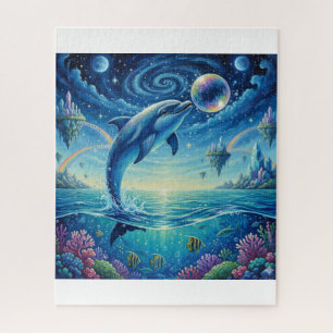 Dolphin's Leap into a Dream Jigsaw Puzzle