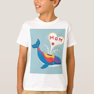 Dolphin's Love for Mom T-Shirt