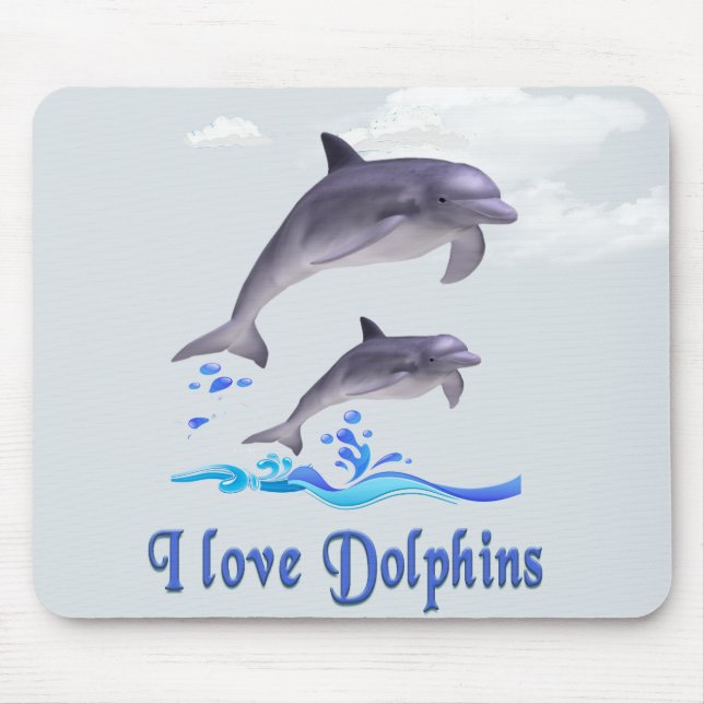 dolphins mouse pad (Front)
