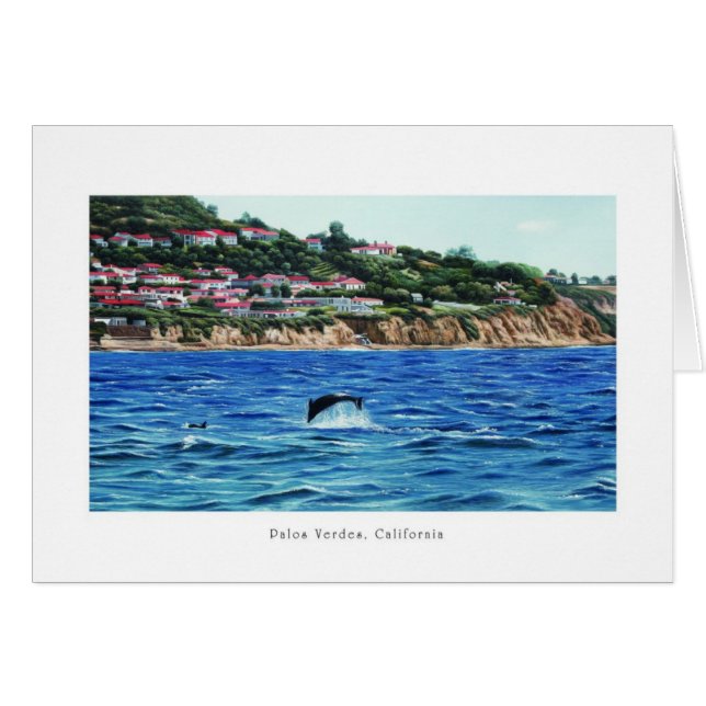 Dolphins Near Palos Verdes (Front Horizontal)