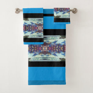 Dolphins Ocean Waves Fish Animal Bath Towel Set