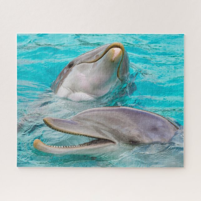 Dolphins of the seas jigsaw puzzle (Horizontal)