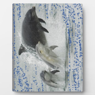 Dolphins Plaque