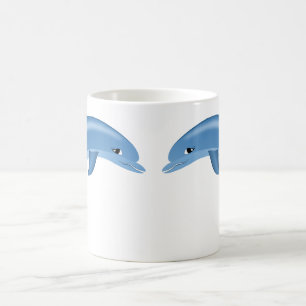 Dolphins White Coffee Mug