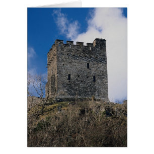 Dolwyddelan Castle, built 1200 by Llewellyn ab lor