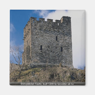 Dolwyddelan Castle, built 1200 by Llewellyn ab lor Magnet