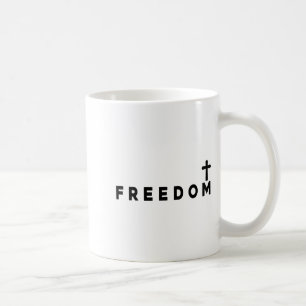 Dom Christian Cross Patriotic  Coffee Mug
