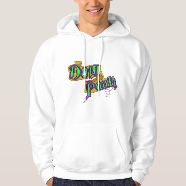 Dom Pauli Hoodie - White (Front)