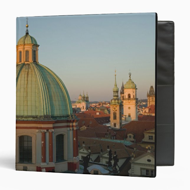 Dome of Church of Saint Francis, Prague, Czech Binder (Front/Inside)