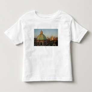 Dome of Church of Saint Francis, Prague, Czech Toddler T-shirt
