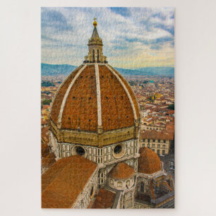 Dome of Santa Maria in Fiore, Florence, Italy Jigsaw Puzzle