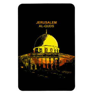 Dome of the Rock: A Symbol of Peace Flexible Magnet