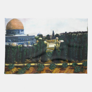 Dome of the Rock, Jerusalem Kitchen Towel
