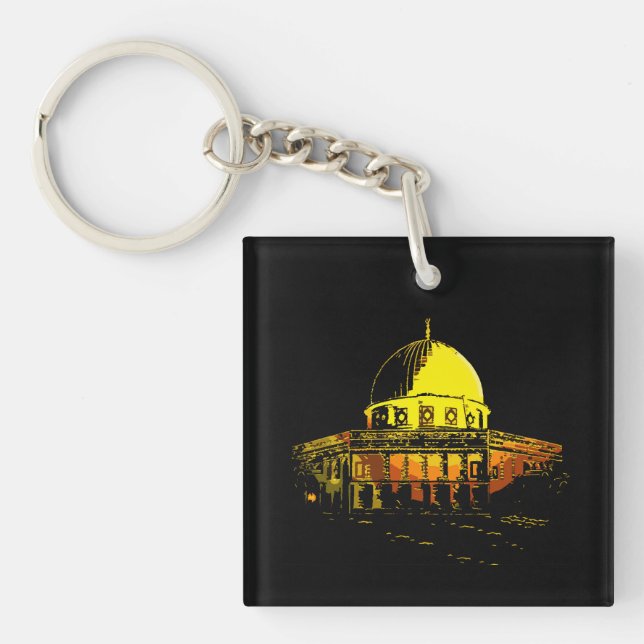 Dome of the Rock: Jerusalem’s Iconic Keychain (Front)