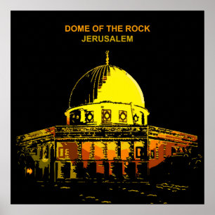 Dome of the Rock: Jerusalem’s Iconic Poster