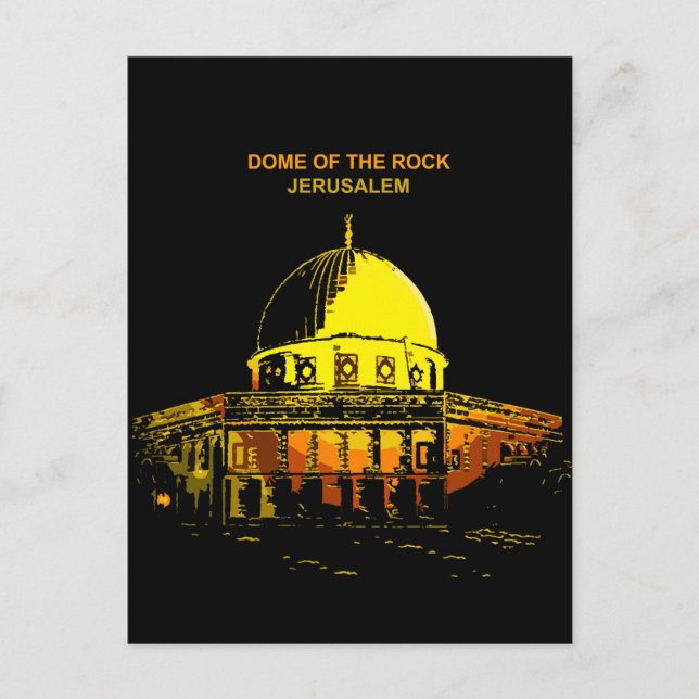 Dome of the Rock: Jerusalem's Heartbeat Postcard (Front)