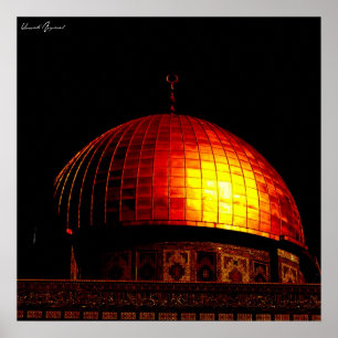 Dome of the Rock Poster