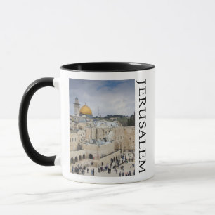 Dome of the Rock   Western Wall Plaza, Jerusalem Mug