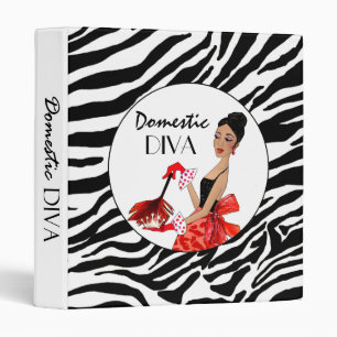 Domestic Diva Binder / African American Diva