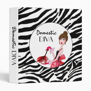Domestic Diva Binder / Dark Hair