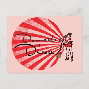 Domestic Diva Design Postcard