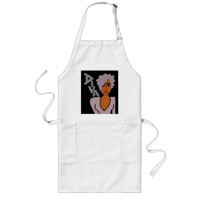 DOMESTIC DIVA LONG APRON (Front)