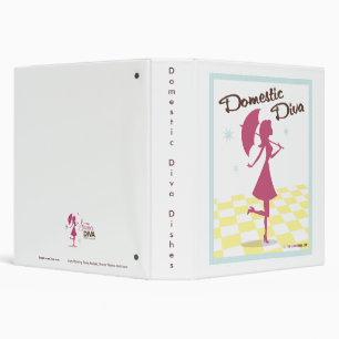 Domestic Diva Recipe 1.5" Binder