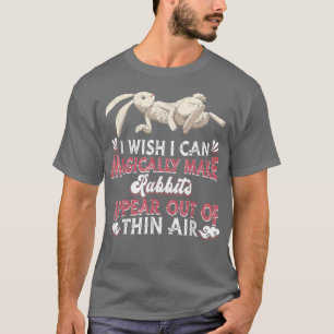 Domestic Magic Rabbit Animal Lagomorph Funny Pet T-Shirt