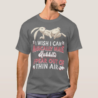 Domestic Magic Rabbit Animal Lagomorph Funny Pet T-Shirt